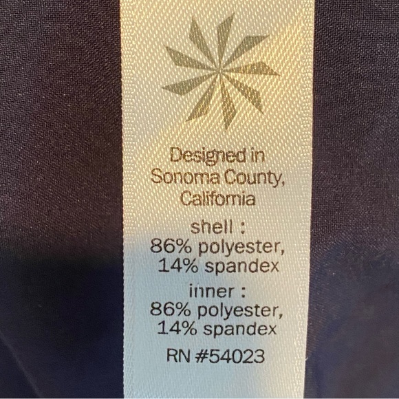 Athleta All Day Athletic Tennis Golf Athletic Skort size 12 Tall Navy Zip Pocket - Picture 10 of 12